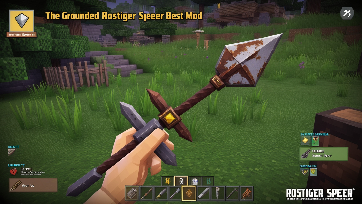 Grounded Rostiger Speer Best Mod