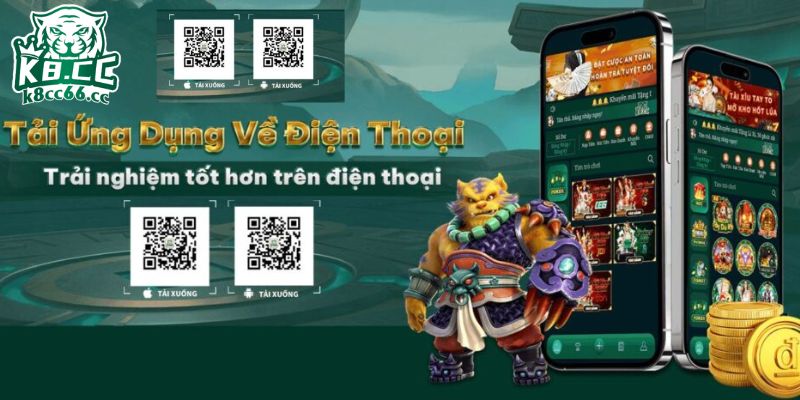 Ưu điểm của việc tải app cá cược K8CC về điện thoại