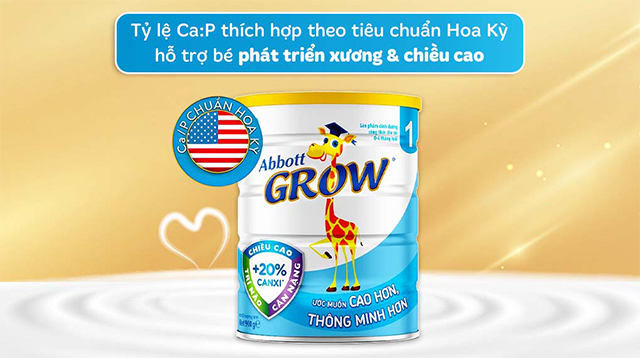 Sữa Abbott Grow số 1