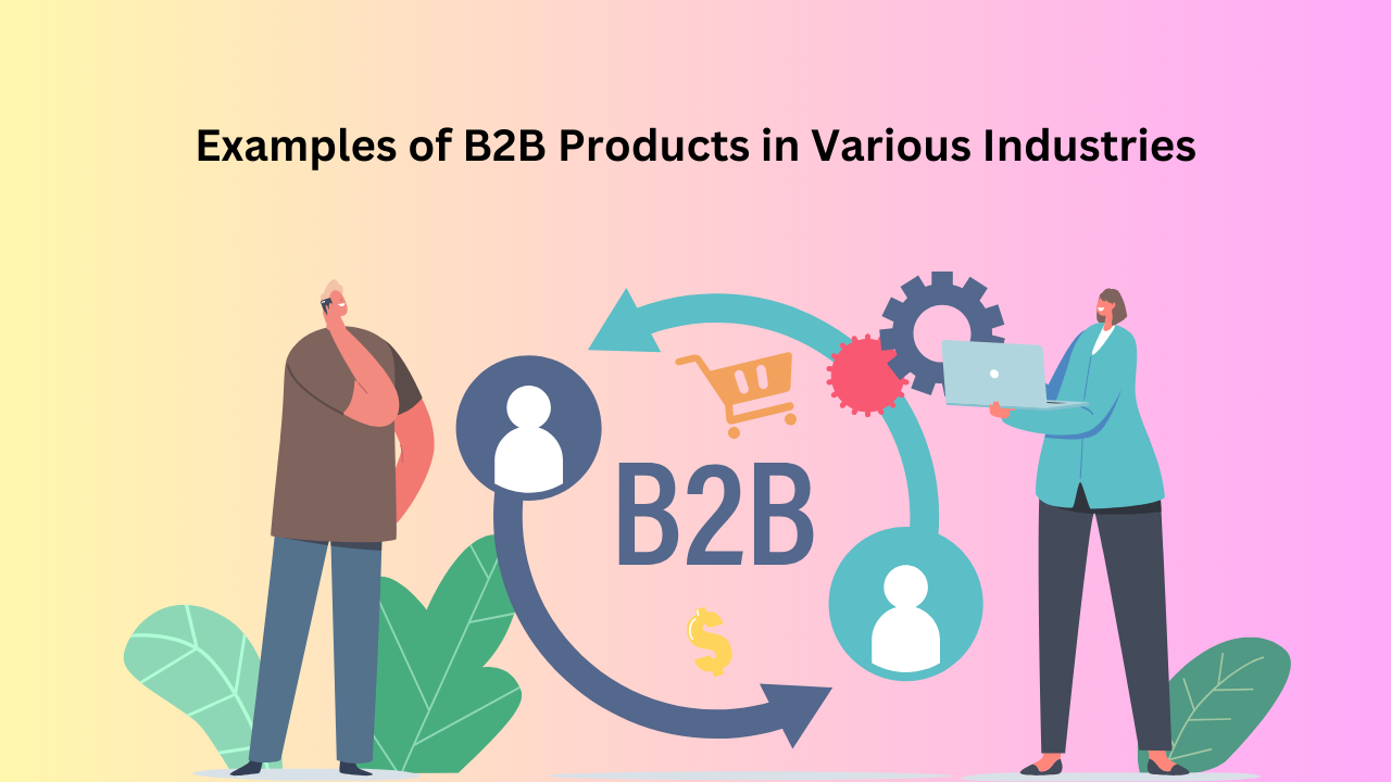 Examples of B2B Products in Various Industries