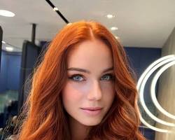 Image of Copper red hair color