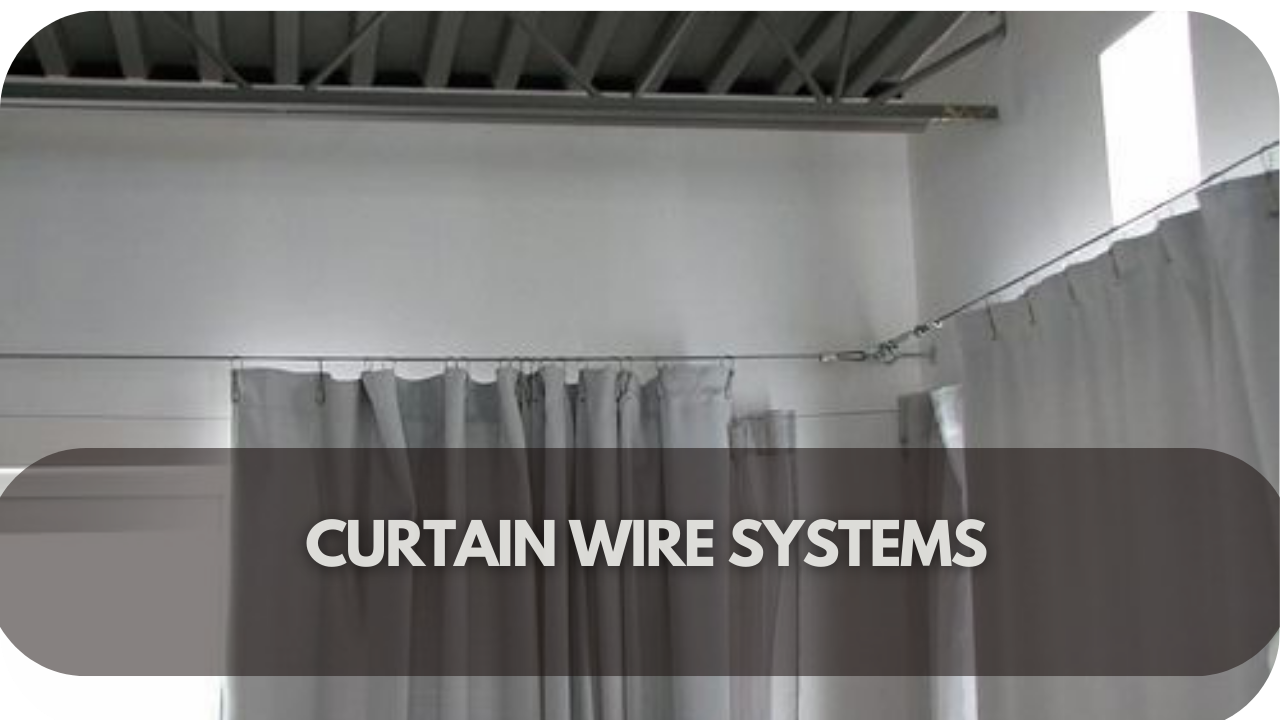 Tricks to Hang Curtains in a Rental: Curtain Wire Systems