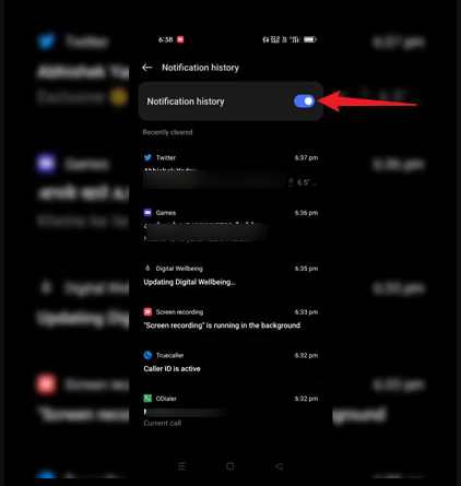 How To Check Notification History On Android 12