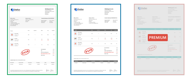 Pre-made Templates