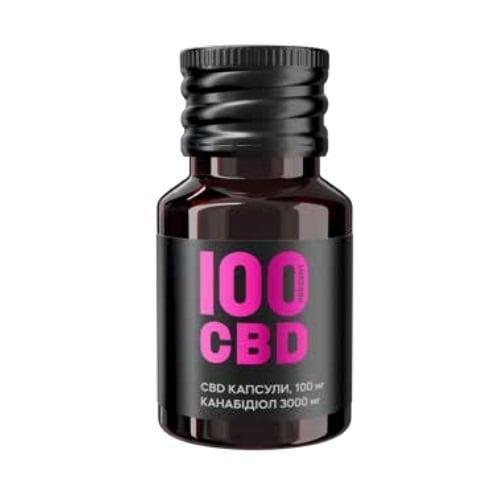 Каннабидиол 100%CBD, мягкие желатиновые капсулы по 100 мг во флаконе №30 :  инструкция + цена в аптеках | Tabletki.ua