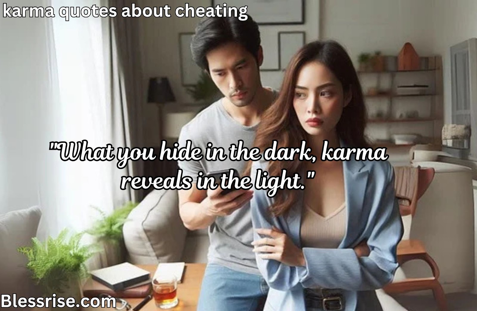 karma quotes about cheating