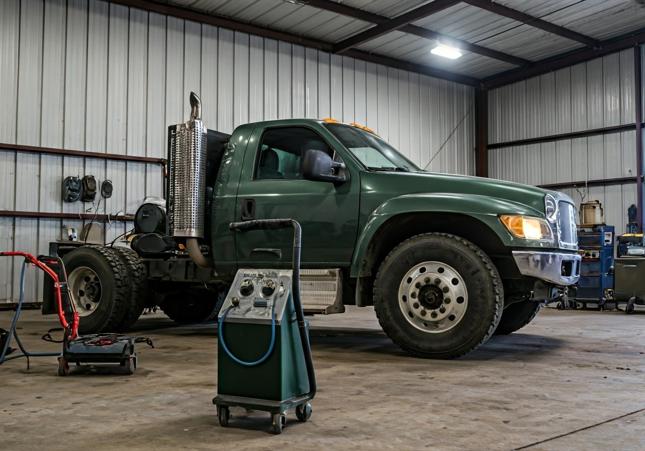 Diesel truck preparation for biodiesel conversion