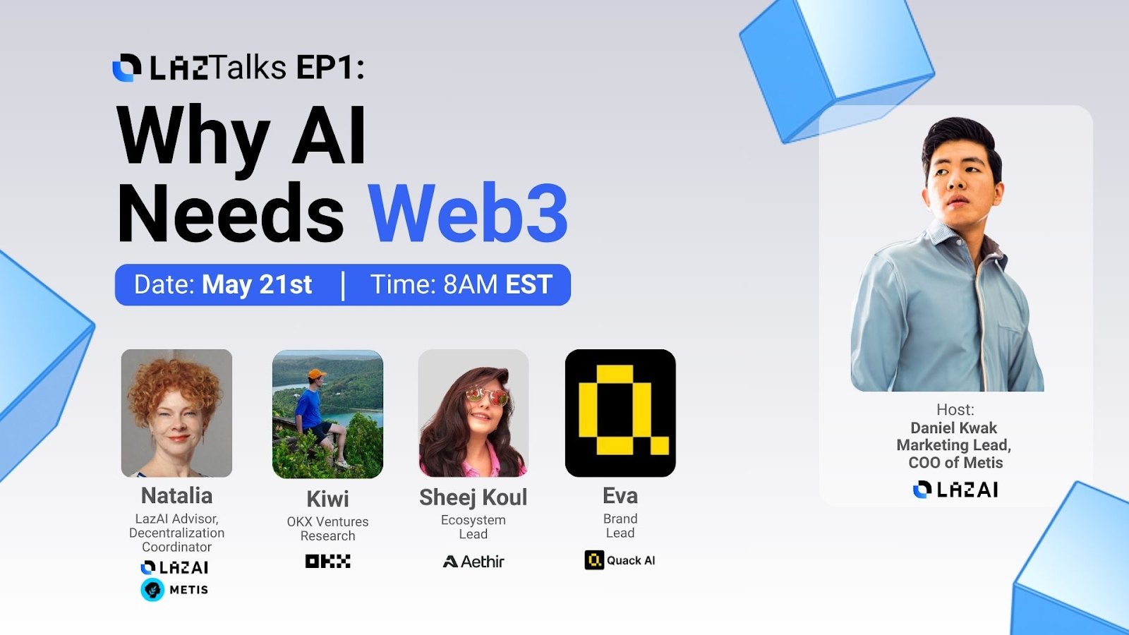 LazTalks EP1: “Why AI Needs Web3”