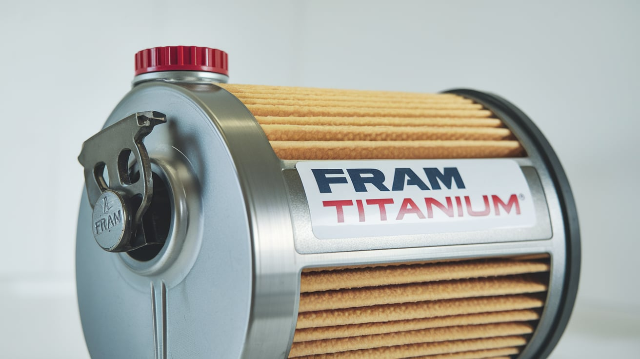 Fram Titanium oil filter for the Toyota RAV4 2012 V6 engine