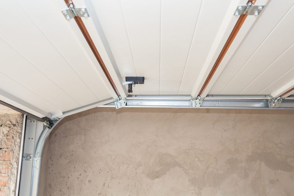 garage door off track