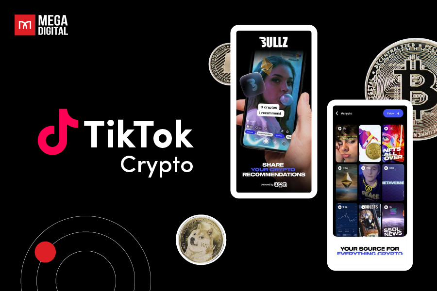 TikTok crypto influencer trading on mobile