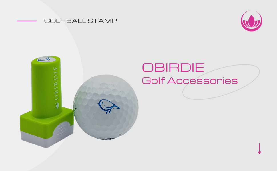 Golf Ball Stamp Golfer Gadgets, golf ball marker stamp