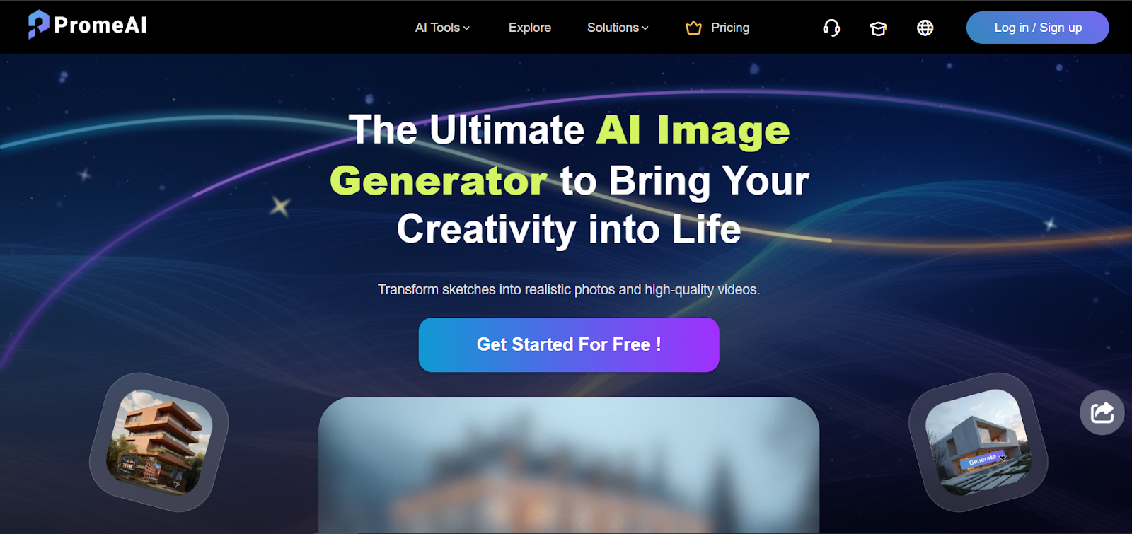 Prome AI 3D modeling tool