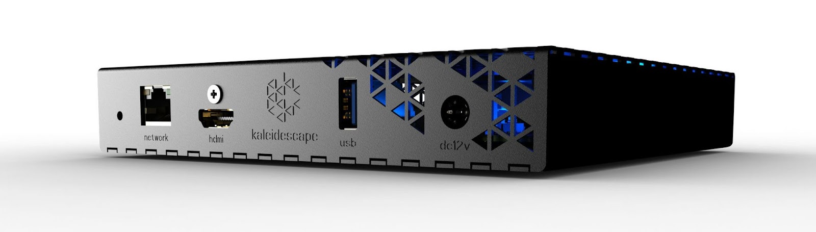 Kaleidescape Strato E Movie Player rear view.