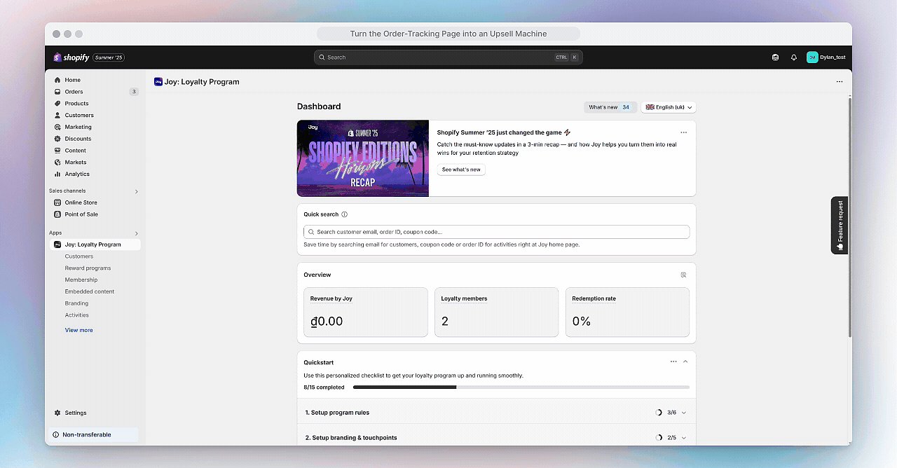 How to Turn the Order-Tracking Page into an Upsell Machine with Joy