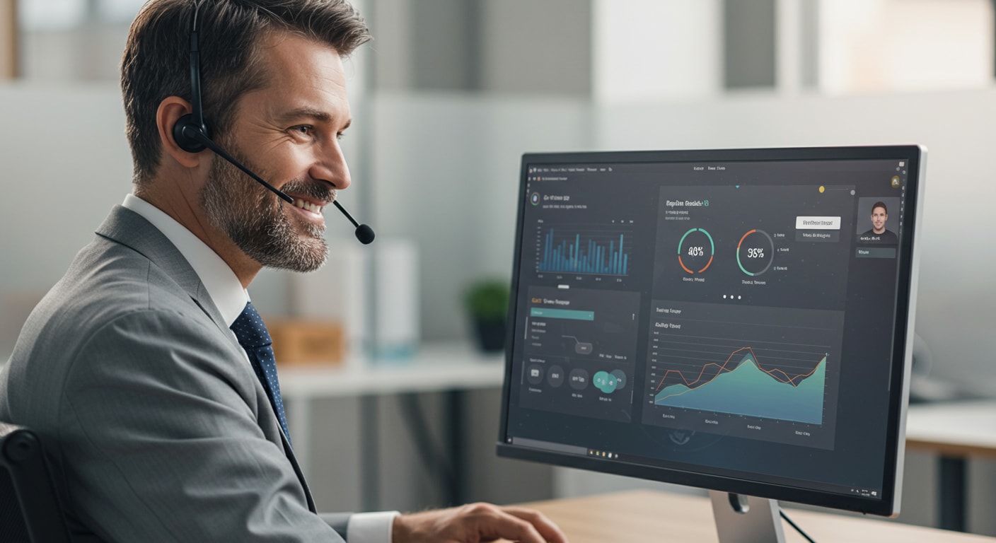 UC platform improving customer experience through CRM integration and real-time insights.