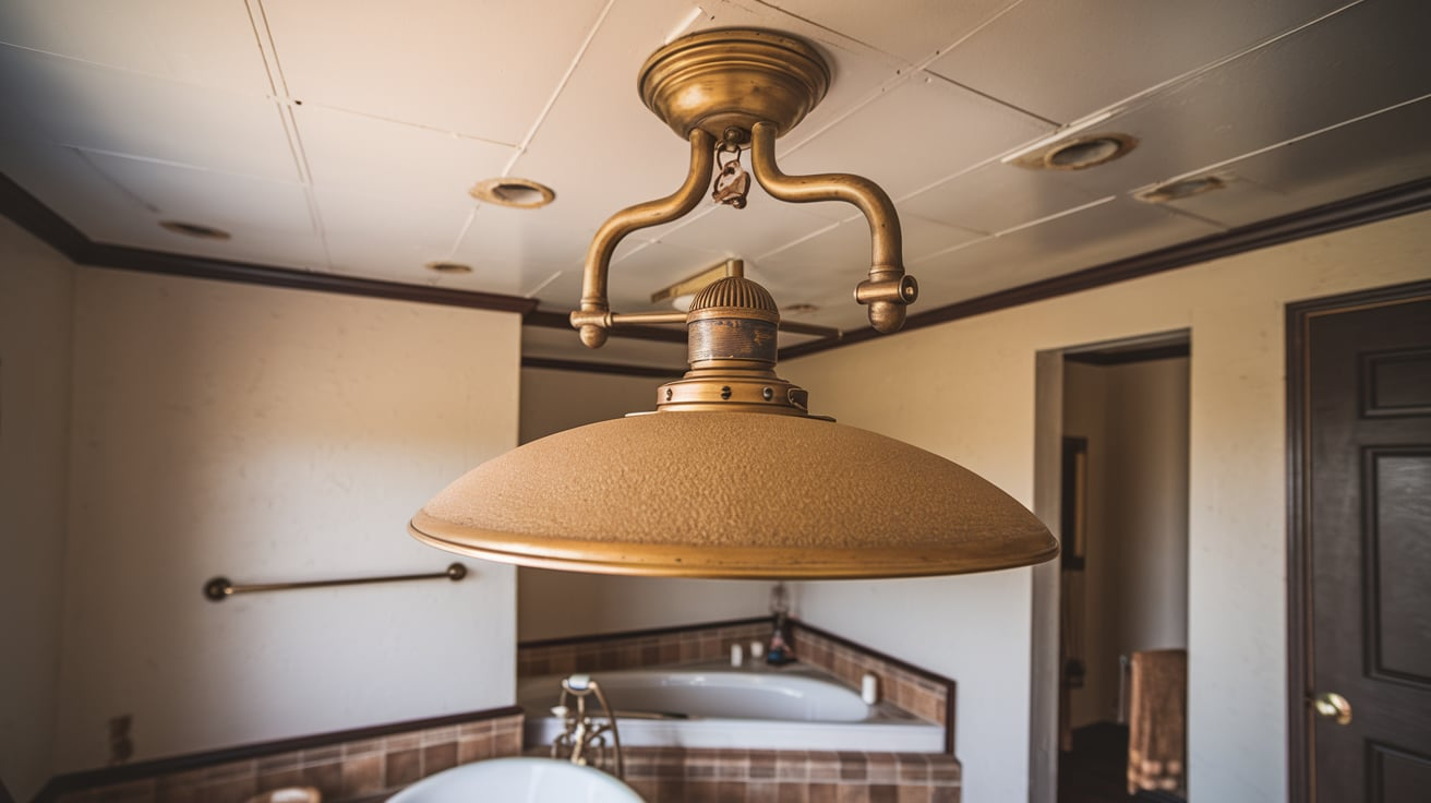 Meydena Craftsman bathroom light fixture