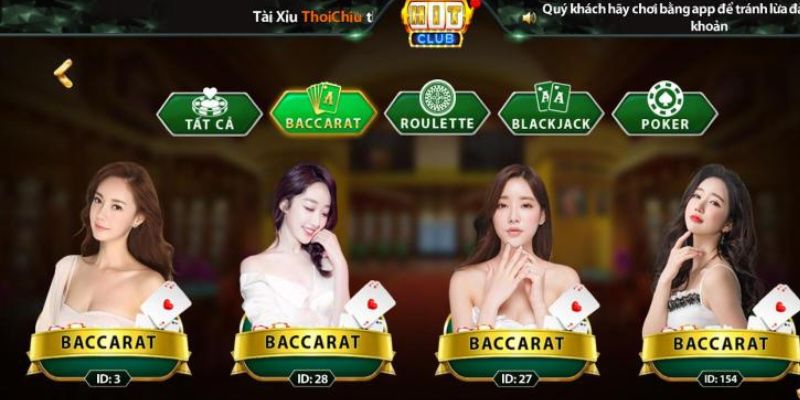 Casino HITCLUB.bạn sẽ hài lòng với nhiều dịch vụ cũng như các trò chơi.