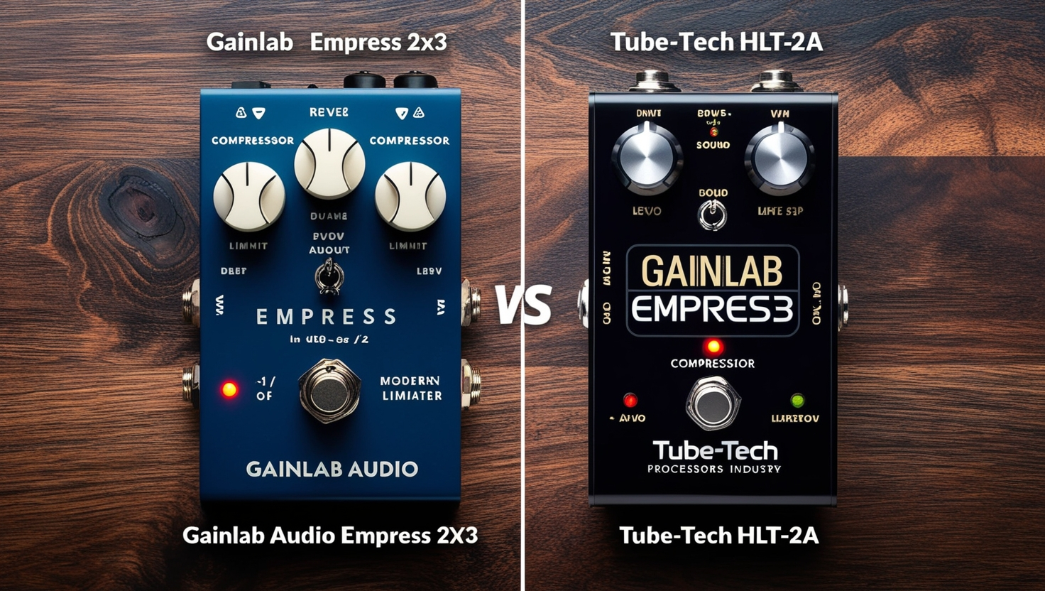 Gainlab Audio Empress 2x3 versus Tube-Tech HLT-2A