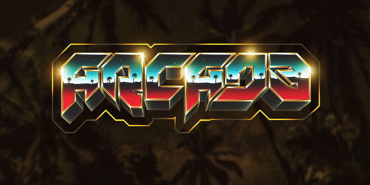 Image from the Synthwave 80s Logo Design Collection: Retro Meets Cyberpunk article on Abduzeedo