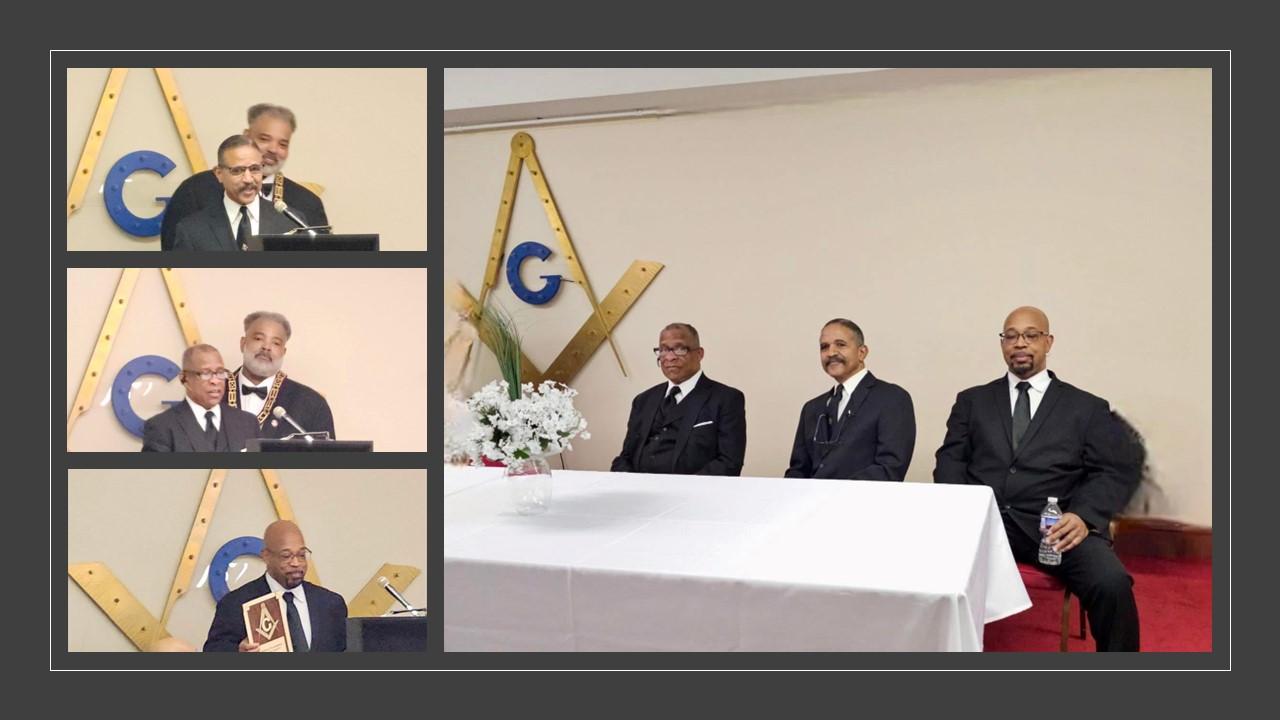 A group of men sitting at a podiumDescription automatically generated