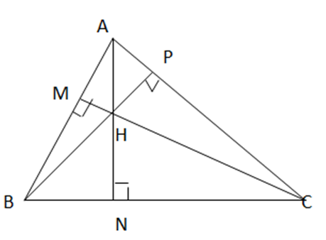 BÀI 35. SỰ ĐỒNG QUY CỦA BA ĐƯỜNG TRUNG TRỰC, BA ĐƯỜNG CAO TRONG MỘT TAM GIÁC1. SỰ ĐỒNG QUY CỦA BA ĐƯỜNG TRUNG TRỰC TRONG MỘT TAM GIÁCBài 1: Vẽ tam giác ABC ( không tù) và ba đường trung trực của các đoạn BC, CA, AB. Quan sát hình và cho biết ba đường trung trực đó có cùng đi qua một điểm hay không?Đáp án:Ba đường trung trực DP, DQ, DR cùng cắt nhau tại điểm D.Bài 2: Dùng tính chất đường trung thực của một đoạn thẳng, hãy lập luận để suy ra tính chất nói ở HĐ1bằng cách trả lời các câu hỏi sau:Cho O là giao điểm các đường trung trực của hai cạnh BC và CA (H.9.38)a) Tại sao OB=OC, OC=OAb) Điểm O có nằm trên đường trung trực của AB không ?Đáp án:a)  ∆OBM = ∆ OCM => OB= OCTương tự, ta có OC= OAb) O thuộc đường trung trực của ABBài 3: Chứng minh rằng trong tam giác đều ABC, trọng tâm G cách đều 3 đỉnh của tam giác đó.Đáp án:G là giao điểm của 3 đường trung trực => G cách đều 3 điểm A,B,C2. SỰ ĐỒNG QUY CỦA BA ĐƯỜNG CAO TRONG MỘT TAM GIÁCBài 1: Vẽ tam giác ABC và 3 đường cao của nó. Quan sát hình và cho biết, ba đường cao đó có cùng đi qua một điểm hay không ?Đáp án:Ba đường cao AN, BP, CM cùng đi qua điểm H.Bài 2: a) Chứng minh trong tam giác ABC cân tại A, đường trung trực của cạnh BC là đường cao và cũng là đường phân giác xuất phát từ đỉnh A của tam giác đób) Chứng minh rằng trong tam giác đều, điểm cách đều ba đỉnh cũng cách đều ba cạnh của tam giác.Đáp án:a) AD là đường trung trực của tam giác ABCb) G cách đều 3 cạnh AB,AC, BC.BÀI TẬP CUỐI SGK