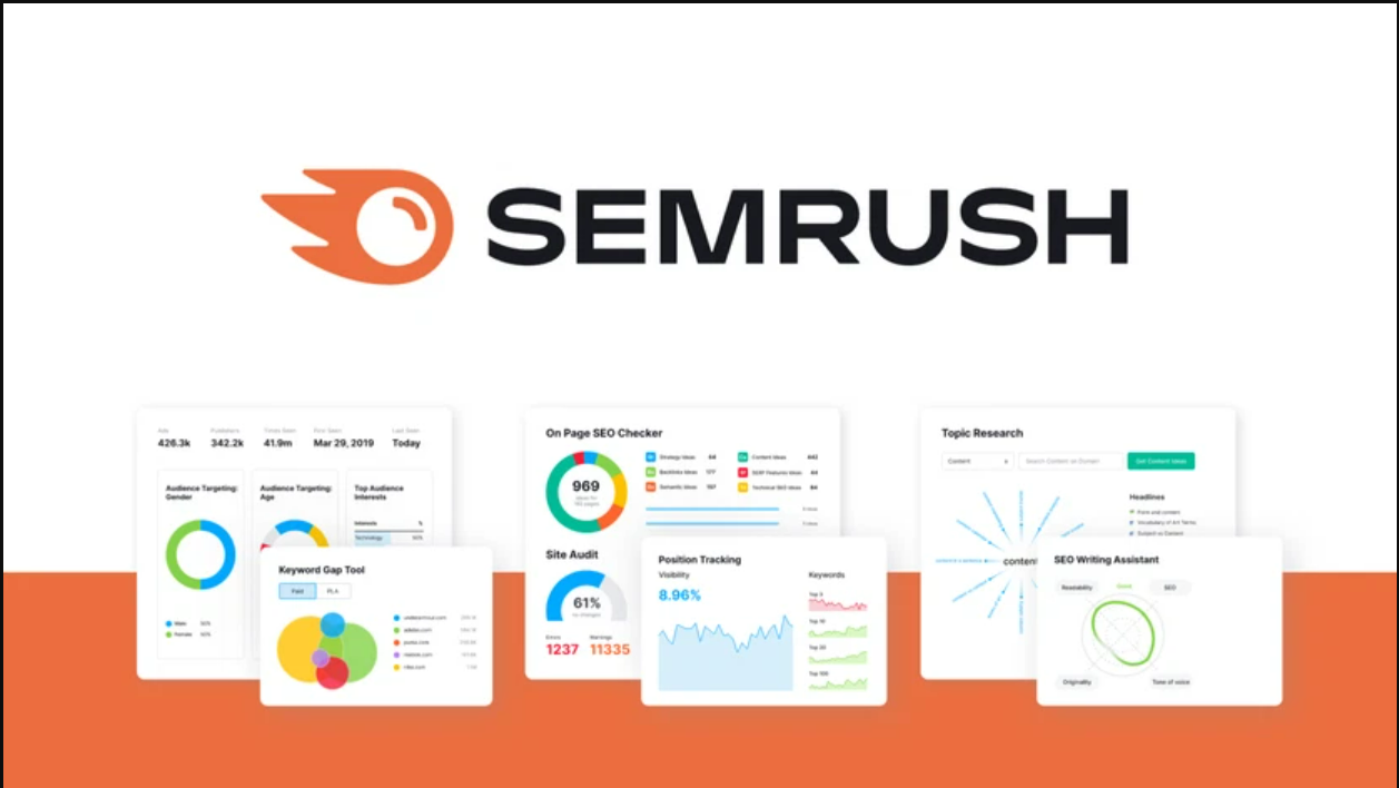 SEMRUSH Tool Used For SEO Audit Tool