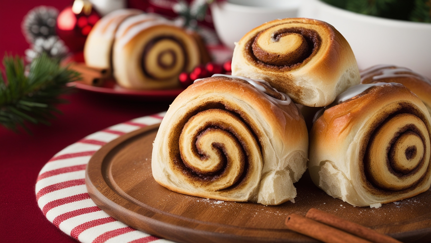 Cinnamon Roll Christmas Tradition