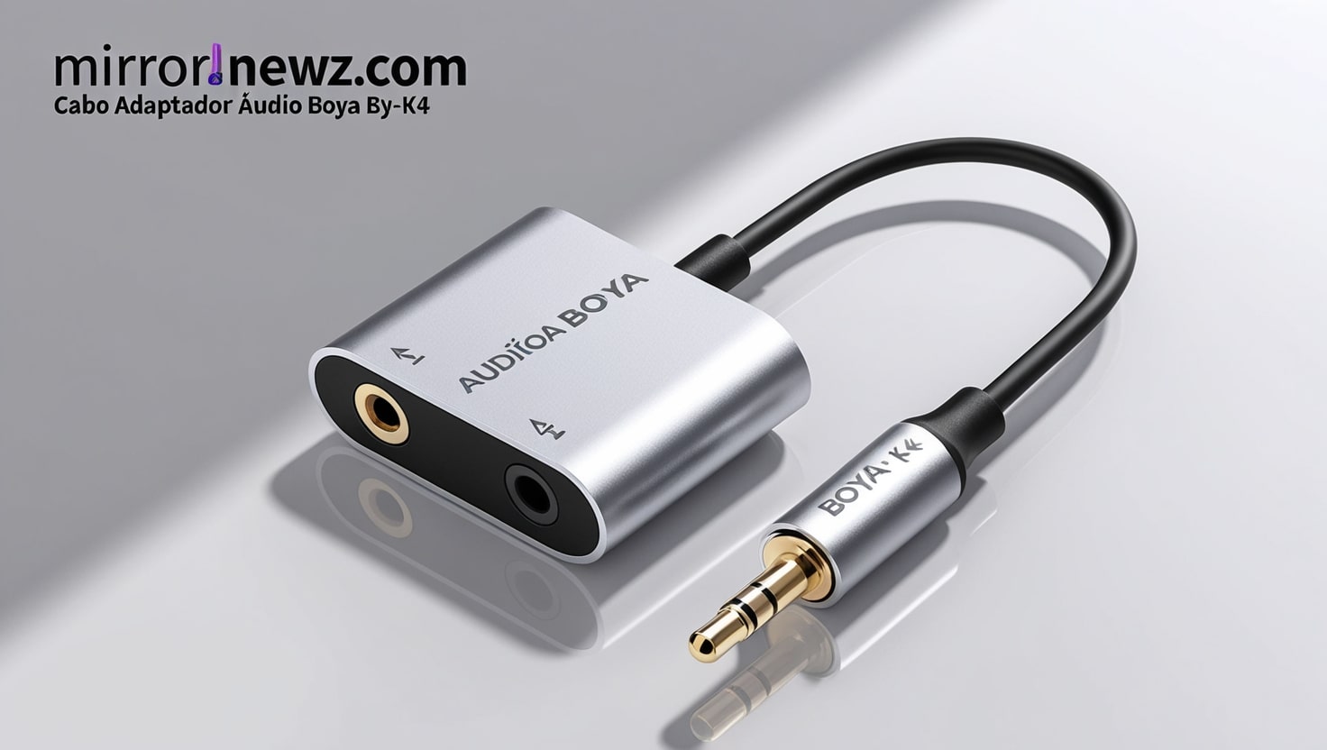 Cabo Adaptador Audio Boya By-K4 Usbc P/3.5mm Fêmea