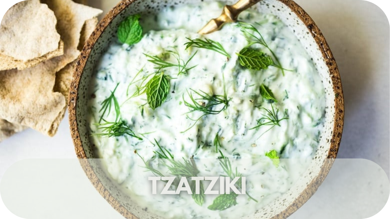 Cool and creamy tzatziki adding a refreshing twist to salt & vinegar jerky.