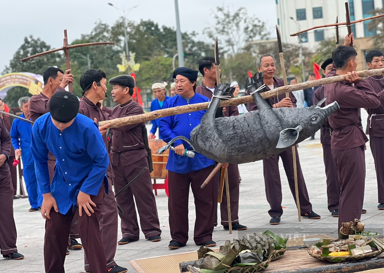 Phú Thọ: Ngày hội không thể thiếu mỗi dịp Tết đến xuân về của người Mường - Ảnh 4.