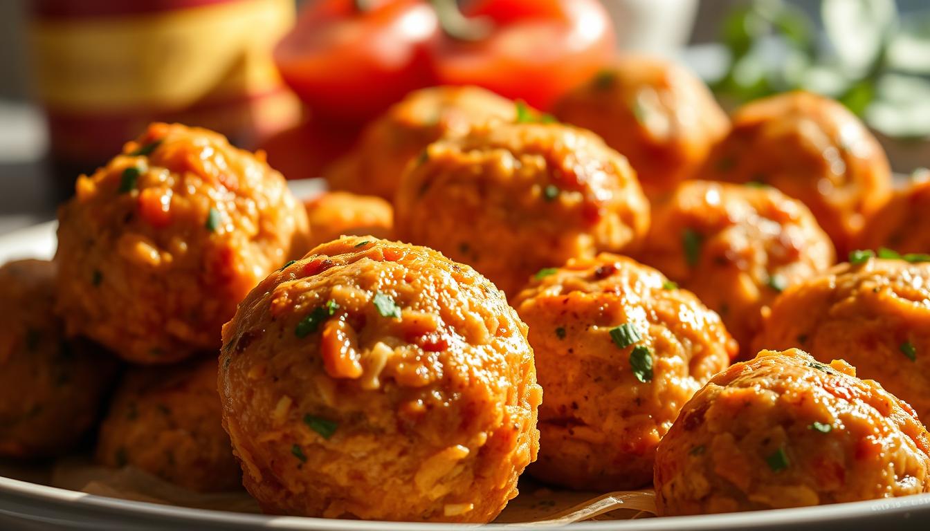 Italian Chicken Meatballs Recipe