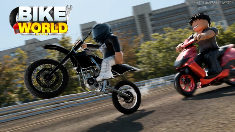 BikeWorld 2025 แจก Giftcode อัปเดตเรื่อยๆ ไอเทมเพียบ!! พร้อมวิธีกรอก