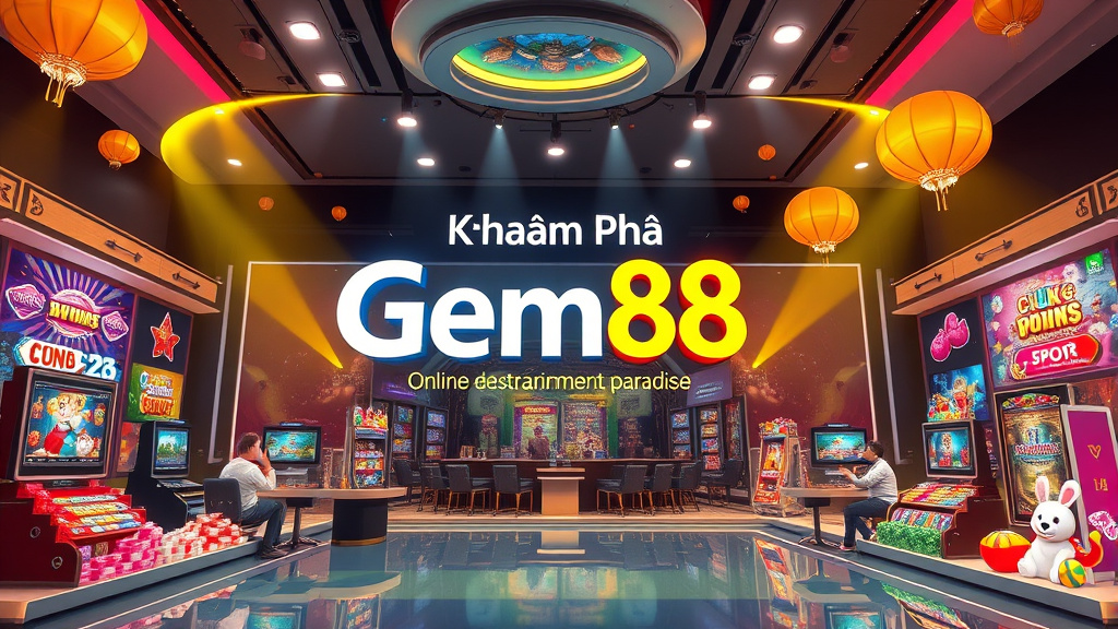 Khám Phá Gem88 - Thiên Đường Giải Trí Trực Tuyến Dành Cho Bạn