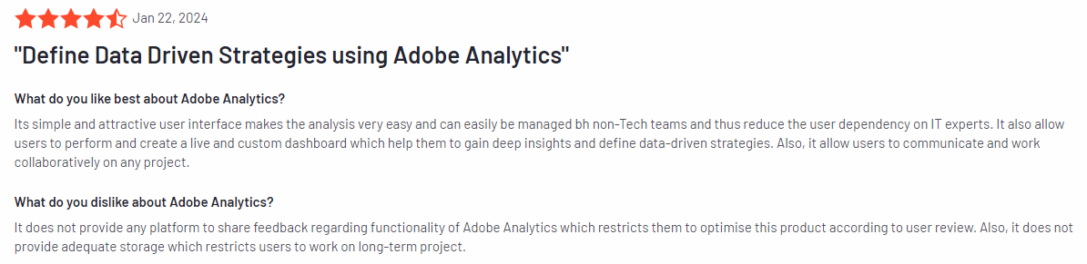 Adobe Analytics review