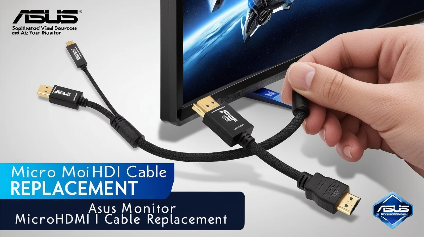 Asus Monitor Microhdmi Cable Replacement