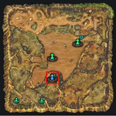 Lakeside entry location