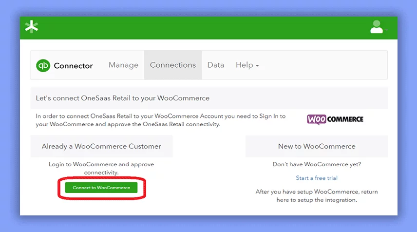 connect to woocommerce with quickbooks
