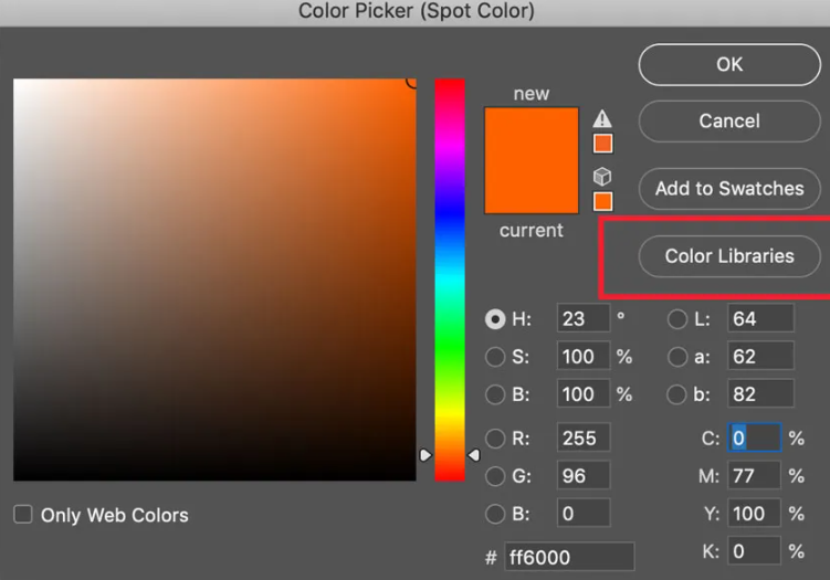 color picker photoshop