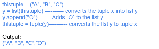 Appending elements in a tuple in Python