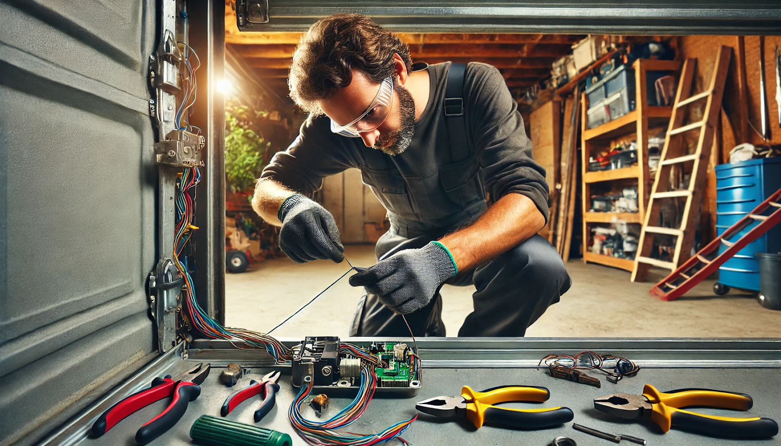 garage door wire replacement