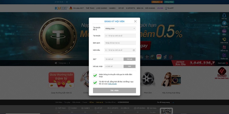 Hướng dẫn đăng ký KUBET11 dễ dàng