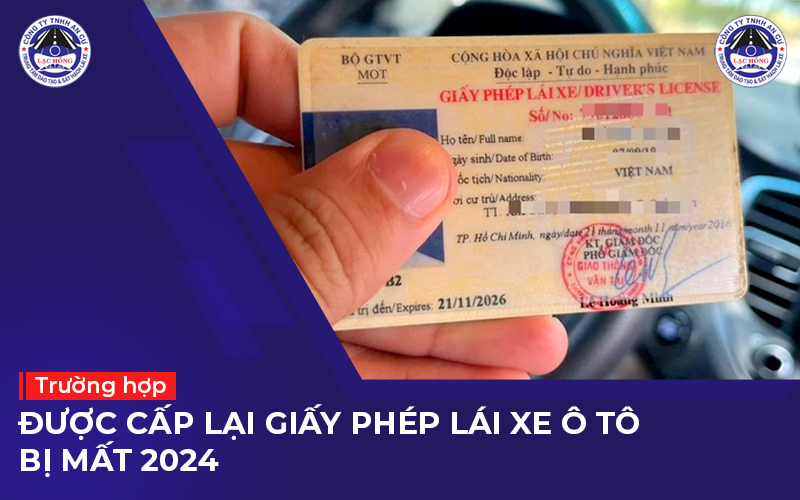 mat giay phap lai xe o to phai thi lai hay duoc cap lai 