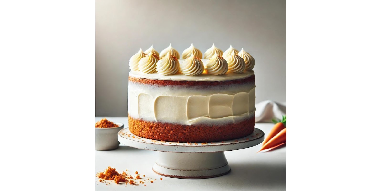 Carrot Cake: A Blend of Sweetness and Spice