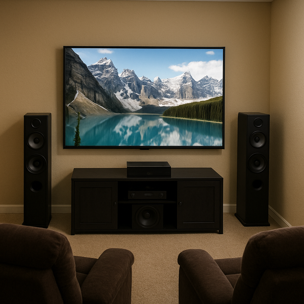 Home theater setup