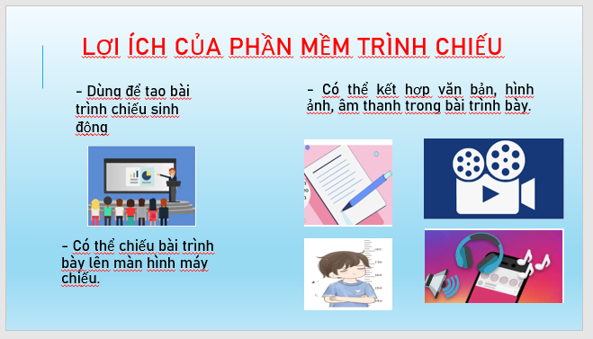 CHỦ ĐỀ E: BÀI 13 - THỰC HÀNH ĐỊNH DẠNG TRANG CHIẾU