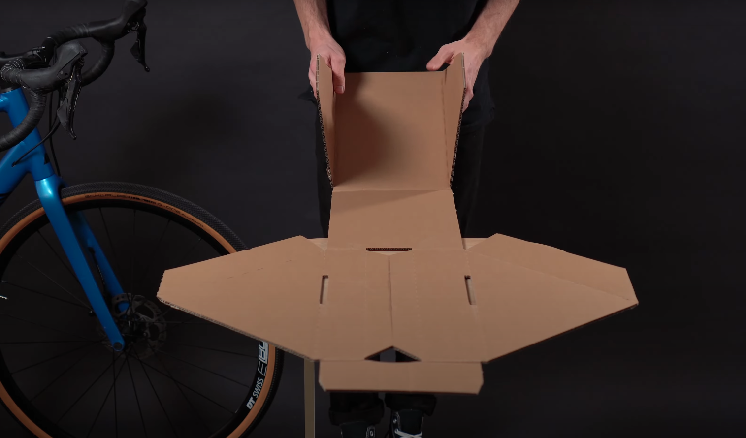 How to pack your bike: Small box