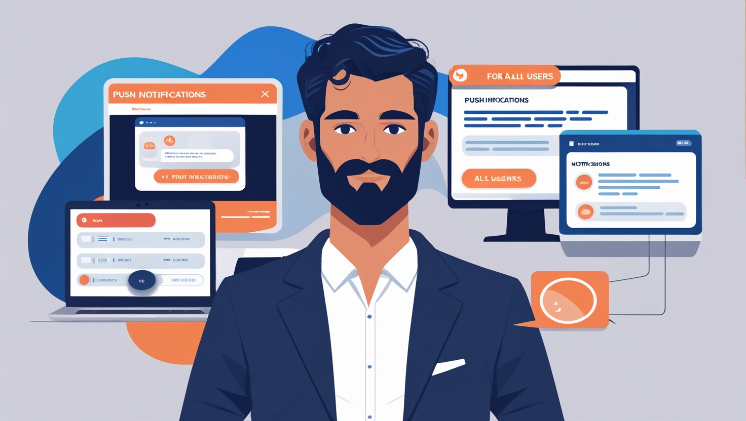 Skeeta App How to Set Push Notifications for All Users
