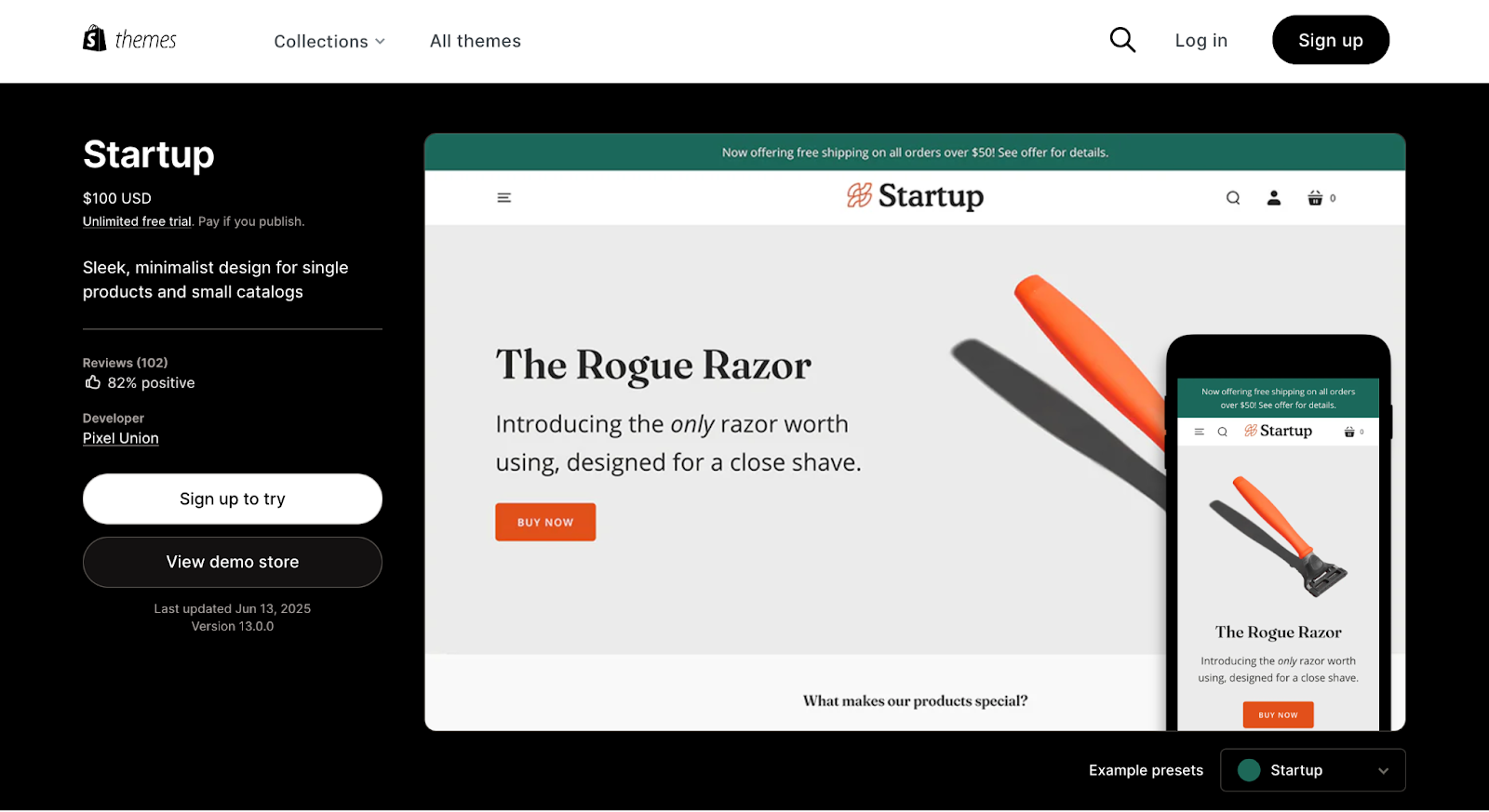 Startup