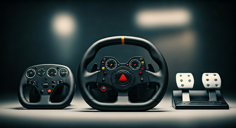 Essential components of racing cockpit